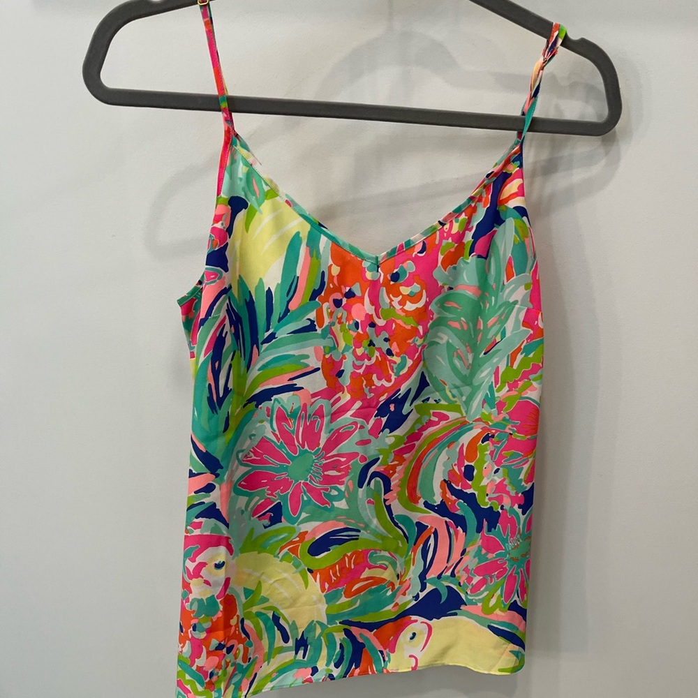 Lilly Pulitzer Silk Cami, size M